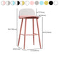 Scandinavian Footrest Home Stool Matte Finish Plastic Bar Stool Clearhalo 'Bar Furniture' 'Bar Stools' 'bar_stools' 'furn' 'furn_bar_stools' 'Furniture' 'furniture_bar_stools' 'Kitchen & Dining Furniture' 1200x1200_cebee0ec-44c1-45c2-9273-670a3f876d62