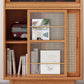 Scheda laterale in legno con porta moderna minimalista marrone buffet sideboard