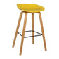 Contemporary Simple Counter Stools 29 Inch Indoor Bar Stool with Metal Leg Clearhalo 'Bar Furniture' 'Bar Stools' 'bar_stools' 'furniture_bar_stools' 'Kitchen & Dining Furniture' 'kitchen&dining_furn' 'kitchen' 'kitchen_furn' Furniture' 1200x1200_cec180cd-bd70-412b-848c-42ae822c0653