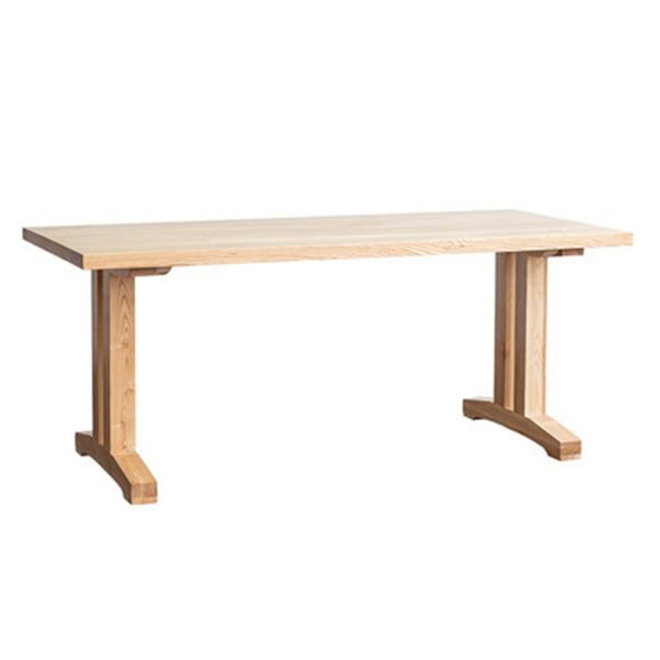 1/2/4/5 Pieces Modern Rectangle Dining Set Solid Wood Dining Table with Chairs Clearhalo 'Dining Room Sets' 'Dining Tables & Seating' 'dining_room_set' 'furn' 'furn_dining_room_set' 'Furniture' 'furniture_dining_room_set' 'Kitchen & Dining Furniture' 1200x1200_cec19070-0880-4356-8caf-c7e61bf3d45c