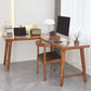 Modern Solid Wood Writing Desk Corner 29.53-inch Tall Office Desk with H-Shape Base Clearhalo 'furn' 'furn_office_desk' 'Furniture' 'Office Desks' 'Office Furniture' 'office_desk' 1200x1200_cec2f975-12a2-4fef-926d-22e91cd56686