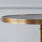 Modern Round Bar Table Artificial Wood Table Metal Base for Balcony Clearhalo 'Bar Furniture' 'Bar Tables' 'bar_tables' 'furn' 'furn_bar_tables' 'Furniture' 'Kitchen & Dining Furniture' 1200x1200_cec5a455-e52f-4c21-9d67-9823d06eff95