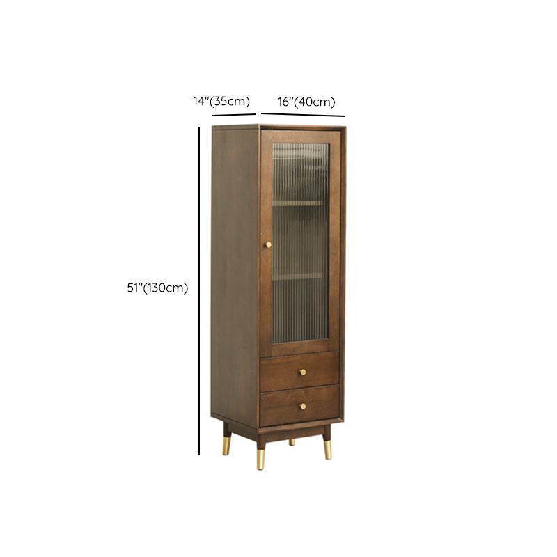 Contemporary Sideboard Rubberwood Sideboard Cabinet for Kitchen Clearhalo 'buffet_sideboard' 'Buffets & Sideboards' 'furn' 'furn_buffet_sideboard' 'Furniture' 'Kitchen & Dining Furniture' 1200x1200_cec6c222-0476-4e8a-b47c-5aeebf4f73e1