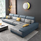 39.37 " H Faux Leather Pillow Top Arm Sofa & Chaise for Living Room