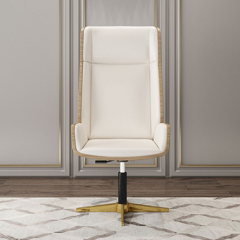 Executive Swivel Office Chair Modern High Back Desk Chair with Armless Clearhalo 'furn' 'furn_office_chair' 'Furniture' 'Office Chairs' 'Office Furniture' 'office_chair' 1200x1200_cec8df0e-43e9-4887-9f40-cd5e6d9118fa