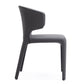 Glam Armless Dining Chairs Wingback Side Chair with Stainless Steel Legs Clearhalo 'Dining Chairs' 'Dining Tables & Seating' 'dining_chair' 'furn' 'furn_dining_chair' 'Furniture' 'furniture_dining_chair' 'Kitchen & Dining Furniture' 1200x1200_cec8fbdf-7fa1-48de-aa48-8bd0e6006a63