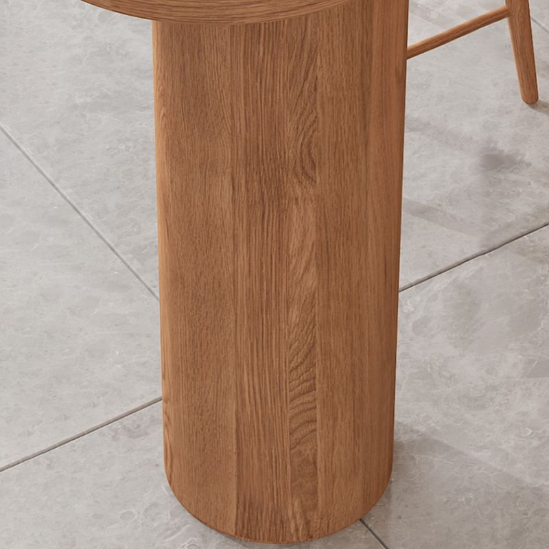 Specialty Pine Wood Top Bar Table Matte Finish Contemporary Pub Table Clearhalo 'Bar Furniture' 'Bar Tables' 'bar_tables' 'furn' 'furn_bar_tables' 'Furniture' 'Kitchen & Dining Furniture' 1200x1200_cecb3197-5759-43c0-9a4f-0a20f6845894