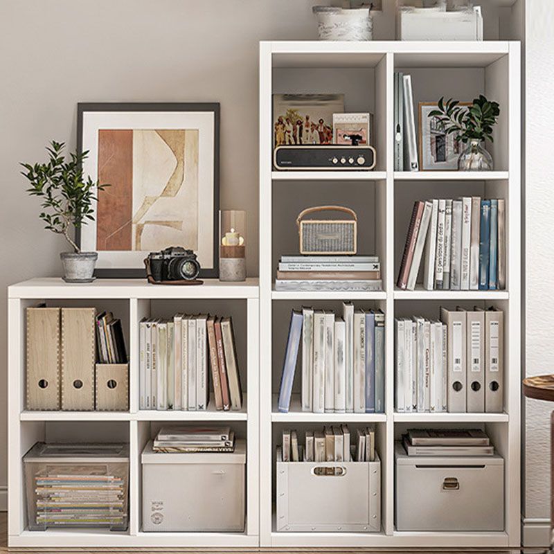 Modern Closed Back Bookcase Engineered Wood Bookshelf with Shelves for Home Office Clearhalo 'Bookcases' 'furn' 'furn_bookcases' 'Furniture' 'Office Furniture' 1200x1200_cecbd7fa-e7ac-4911-b660-4cdb1a4c8348