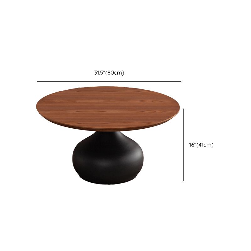 Pedestal Coffee Table Contemporary Solid Wood Coffee Cocktail Table Clearhalo 'Coffee & Accent Tables' 'Coffee Tables' 'coffee_tables' 'furn' 'furn_coffee_tables' 'Furniture' 'Living Room Furniture' 1200x1200_cecc0ad2-ce49-4bc4-9d41-265dee06aadc