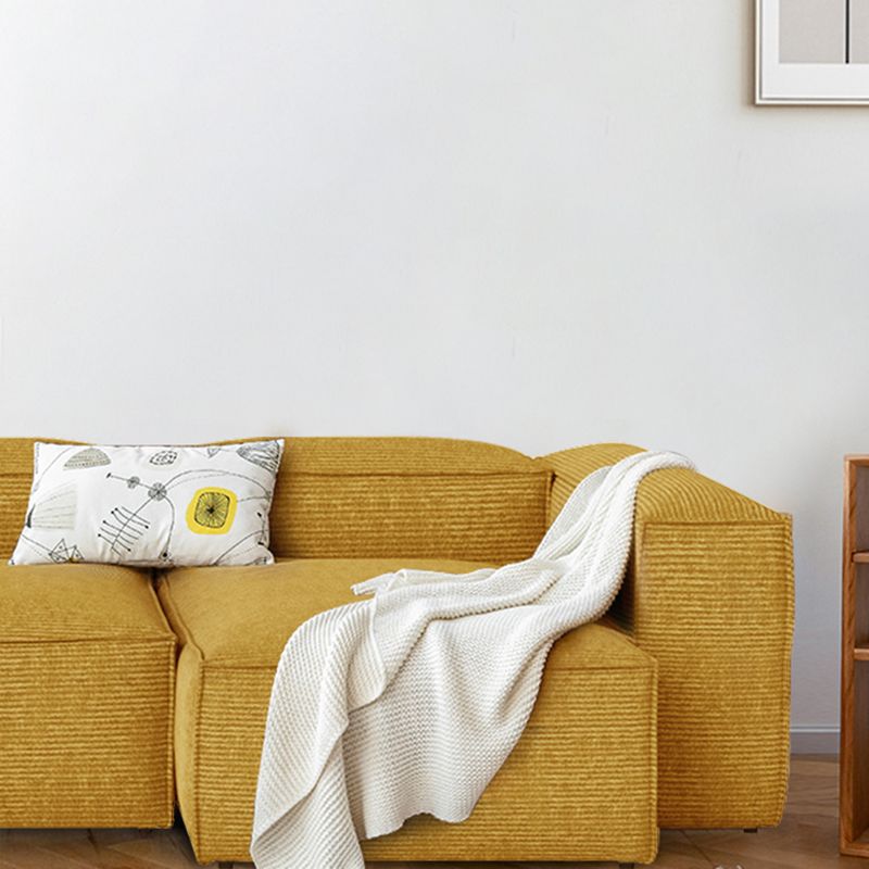 Velvet Tuxedo bras standard canapé contemporain résistant aux sofastains pour le salon