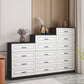 Wood Standard Side Cabinet Stain Resistant Storage Cabinet with Drawers Clearhalo 'Cabinets & Chests' 'cabinets_chests' 'furn' 'furn_cabinets_chests' 'Furniture' 'Living Room Furniture' 1200x1200_cecd7980-712a-4001-a681-de37f58a7edb