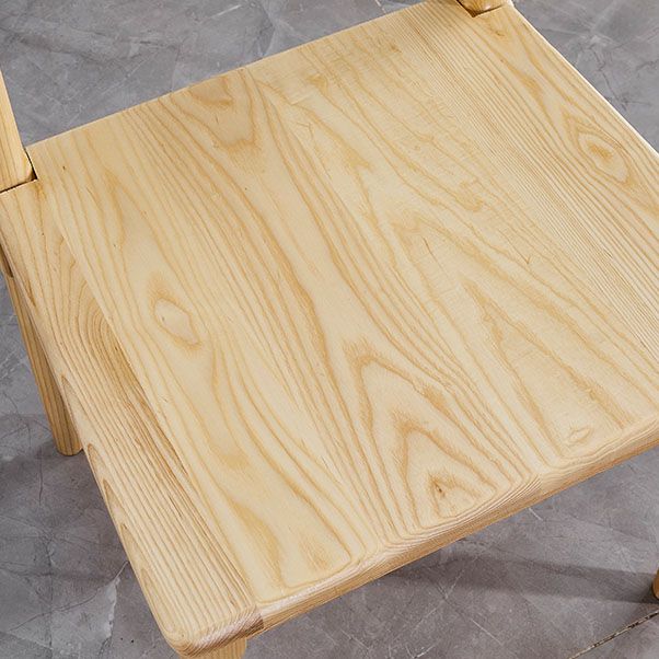 Modern Wood Dining Armless Chair Ladder Back Dining Chair for Kitchen Clearhalo ' kitchen&dining_furn' 'Dining Chairs' 'Dining Tables & Seating' 'dining_chair' 'furn' 'furn_dining_chair' 'Furniture' 'furniture_dining_chair' 'Kitchen & Dining Furniture' 'kitchen' 1200x1200_cece0dd2-1bbe-494a-9af8-a8401185d605