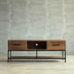 Industrial Wood TV Console Open Storage TV Media Stand for Living Room Clearhalo 'furn' 'furn_tv_stands_entertainment_centers' 'Furniture' 'Living Room Furniture' 'TV Stands & Entertainment Centers' 'TV Stands & Media Storage Furniture' 'tv_stands_entertainment_centers' 1200x1200_ced16410-9ff4-40bd-9523-c2b833ef14c7