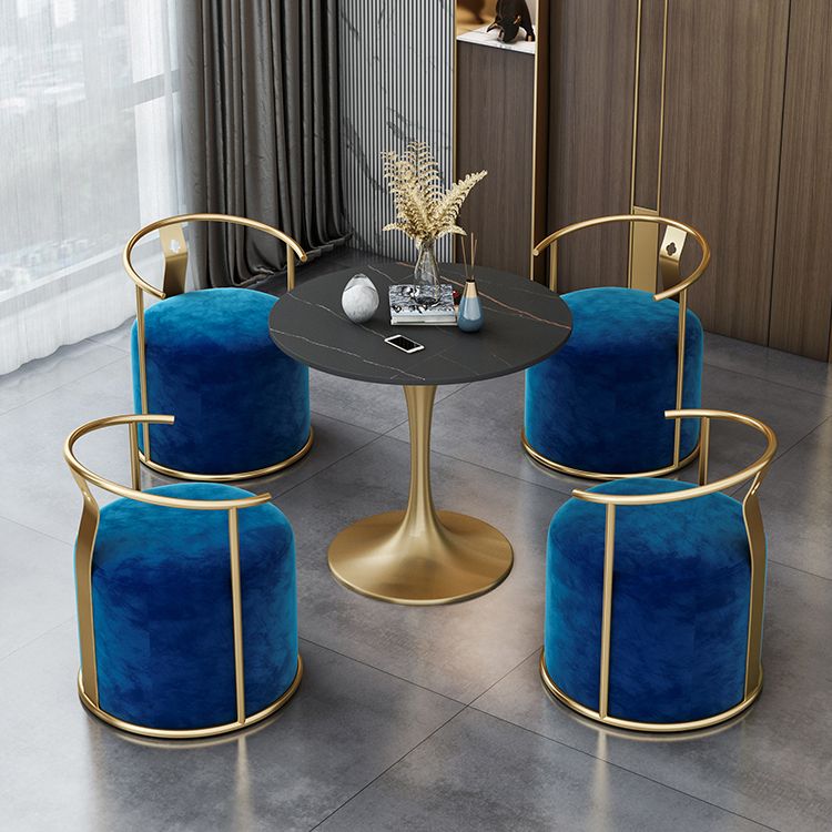 Table de luxe de base de tulip rond