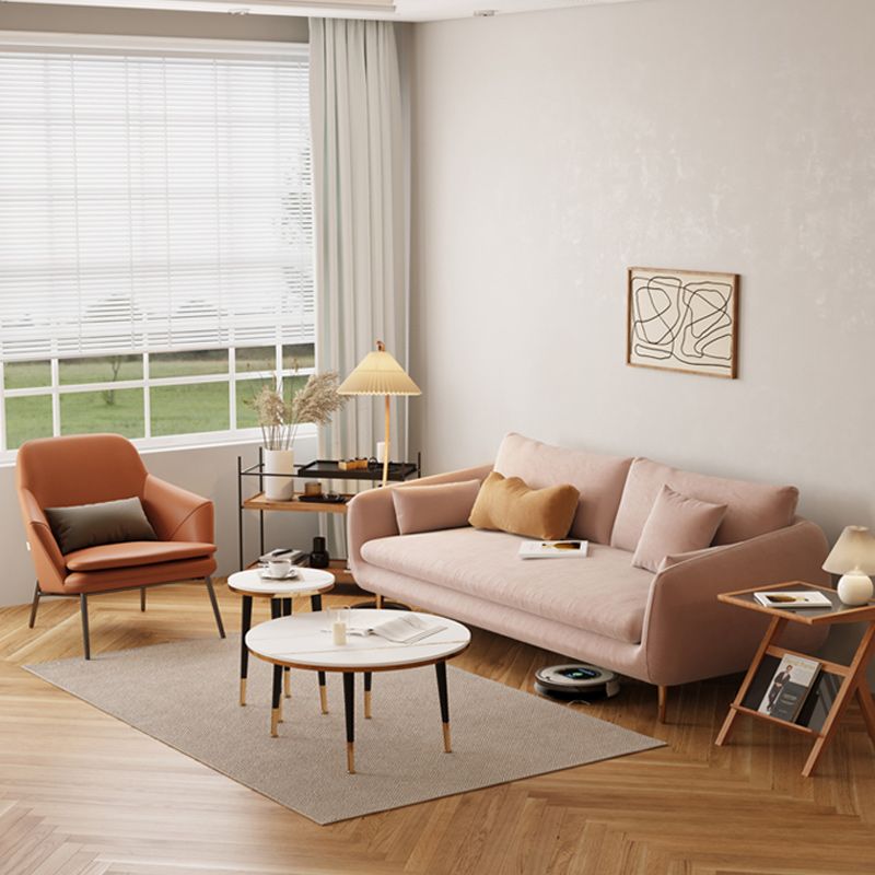 31.5"H Polyester Blend Tuxedo Arm Loose Back Sofa For Living Room Clearhalo 'furn' 'furn_sofas' 'Furniture' 'furniture_sofas' 'Living Room Furniture' 'Sofa' 'sofas' 1200x1200_ced5429a-7393-431b-bdbd-161c94587b3b