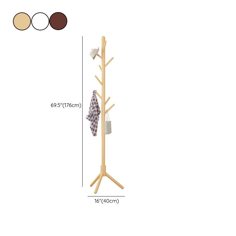 Stand per ferie indipendente Mid Century Modern Wooden Hall Stand