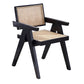 Traditional Wood Dining Chair Coffee Shop Cane Back Dining Chair with Arm Clearhalo ' kitchen&dining_furn' 'Dining Chairs' 'Dining Tables & Seating' 'dining_chair' 'furn' 'furn_dining_chair' 'Furniture' 'furniture_dining_chair' 'Kitchen & Dining Furniture' 'kitchen' 1200x1200_ced9f0a8-ba30-4bc1-8a22-b896b038a33d