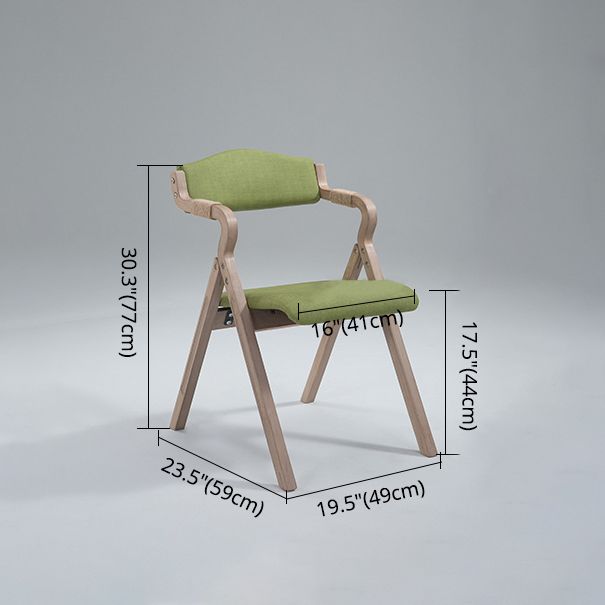 Country Style Dining Armchair Open Back Foldable Upholstered Arm Chairs Clearhalo ' kitchen&dining_furn' 'Dining Chairs' 'Dining Tables & Seating' 'dining_chair' 'furn' 'furn_dining_chair' 'Furniture' 'furniture_dining_chair' 'Kitchen & Dining Furniture' 'kitchen' 1200x1200_cedbe695-3382-400b-b7ac-455ab0215e41