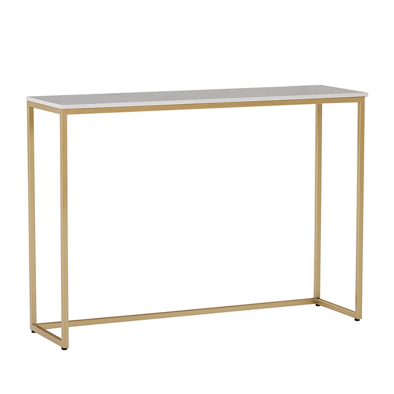 Console alta 31,5 pollici Tabella 1 tavolo accento glam-scaffale per Hall