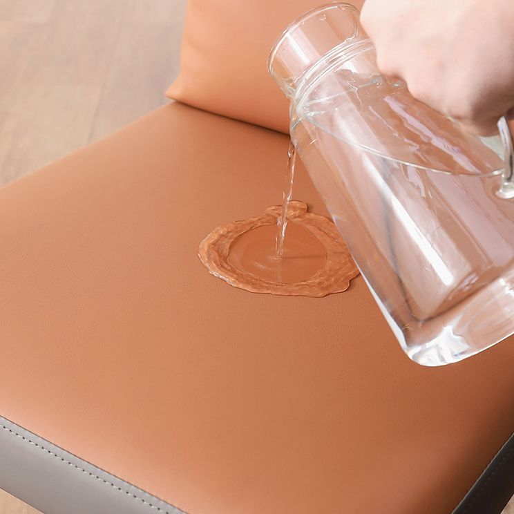 Industrial Style Leather Dining Chairs Upholstered Solid Back Armless Chairs Clearhalo ' kitchen&dining_furn' 'Dining Chairs' 'Dining Tables & Seating' 'dining_chair' 'furn' 'furn_dining_chair' 'Furniture' 'furniture_dining_chair' 'Kitchen & Dining Furniture' 'kitchen' 1200x1200_ceddcdef-0584-4ba0-bdff-a28cd00b02dd