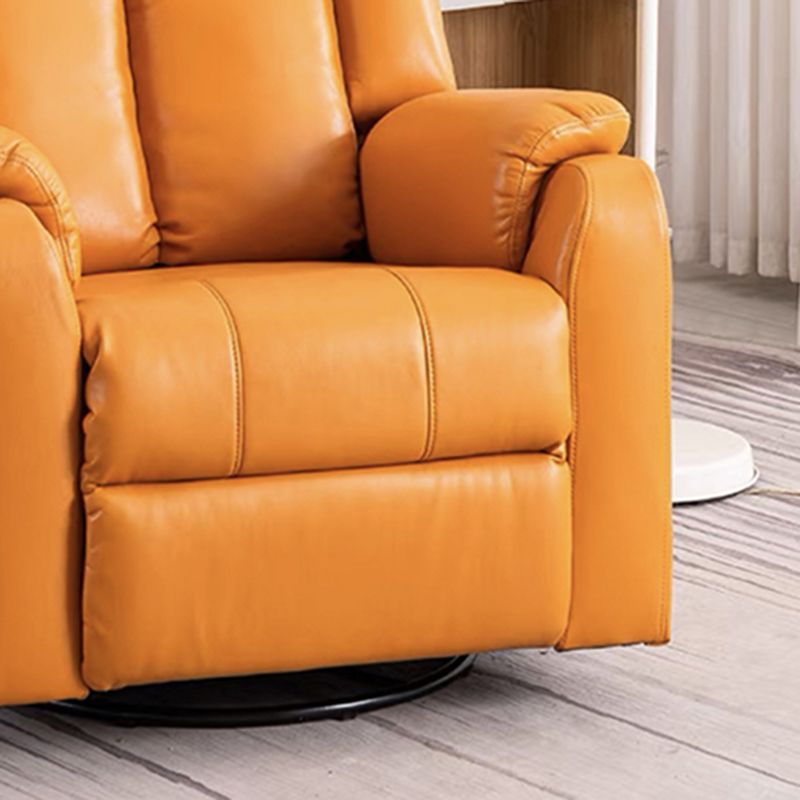 Base girevole a Wingback Contemporary Base girevole Base-Push di colori a colori solidi interni