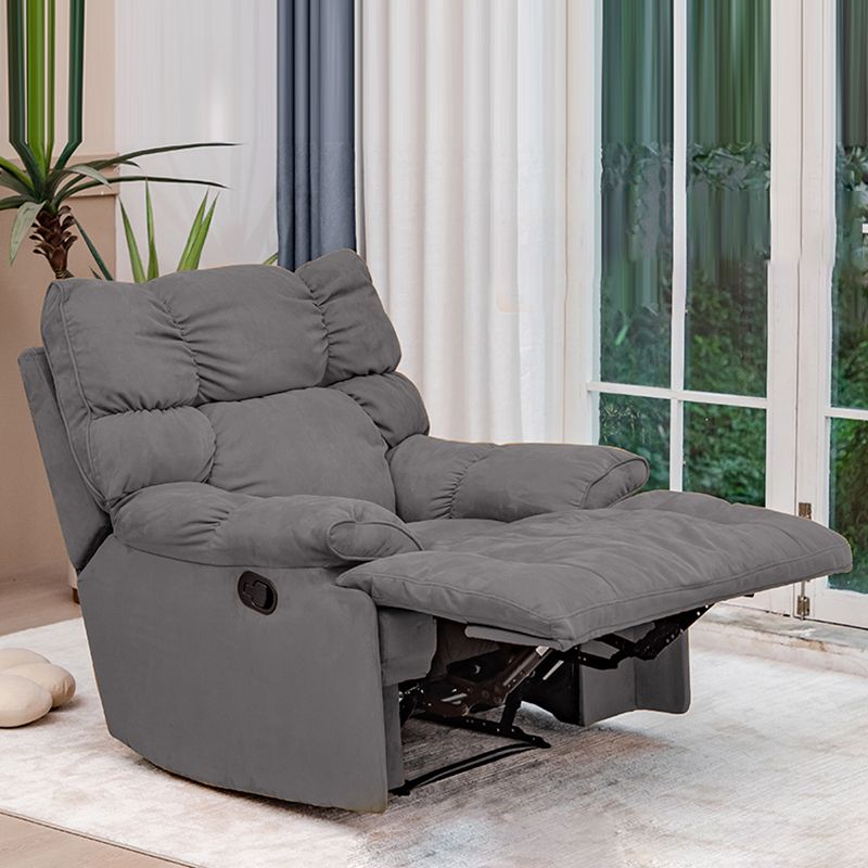 Recarqueur standard MicroSuede moderne avec pied indépendant et touflé