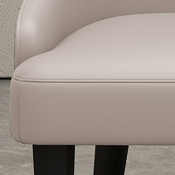 Eigentijdse stoelen stoelen arm eetstoelen met houten benen voor keuken