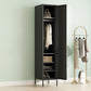 Armoire de rangement en métal moderne pour la chambre d'armoire finale mate avec porte à charnière