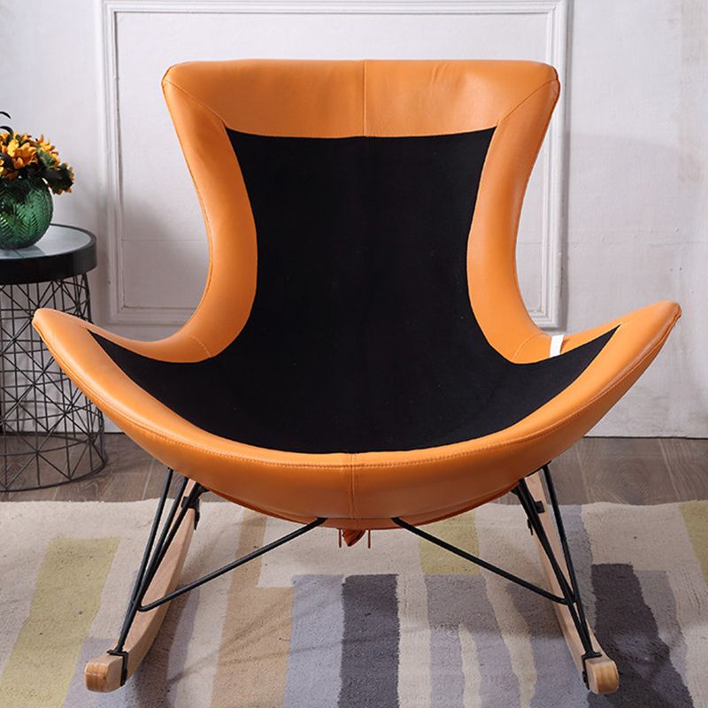 Modern Style Rocking Chair Indoor Sofa Rocking Chair for Living Room ...