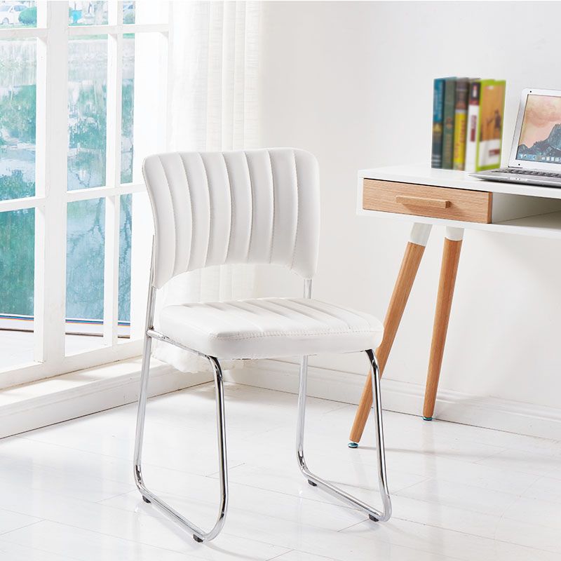 Modern Style Task Chair Mid-Back Ergonomic Armless Office Chair Clearhalo 'furn' 'furn_office_chair' 'Furniture' 'furniture_office_chair' 'Office Chairs' 'Office Furniture' 'office_chair' 1200x1200_cee963cd-5fed-4fd8-95a4-f54c48545172