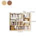 Engineered Wood Modern Bookcase Standard Open Back Bookshelf