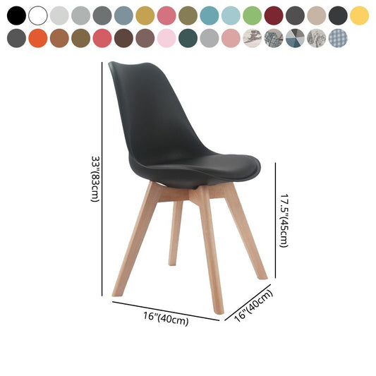 Upholstered Scandinavian Conference Room Side Chair Matte Finish Parsons Dining Chairs Clearhalo ' kitchen&dining_furn' 'Dining Chairs' 'Dining Tables & Seating' 'dining_chair' 'Furniture' 'furniture_dining_chair' 'Kitchen & Dining Furniture' 'kitchen' 1200x1200_ceea12dc-3214-4c9b-ae63-d7ae23b5cb3d