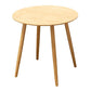 Brown/Natural Wood Living Room Side Table Round 4 Legs End Table Clearhalo 'Coffee & Accent Tables' 'End & Side Tables' 'end_side_table' 'end_side_tables' 'furn' 'furn_end_side_tables' 'Furniture' 'furniture_end_side_table' 'Living Room Furniture' 1200x1200_ceeb9119-2e77-4b5f-9295-ccccc5335c16