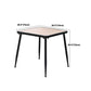 Set tavolo da pranzo in metallo stile moderno Set dinette da esterno 1/2/3/5/7 pezzi