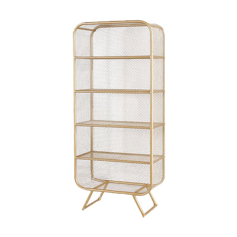 Closed Back Bookcase Glam Style Bookshelf for Office Home and Study Room Clearhalo 'Bookcases' 'furn' 'furn_bookcases' 'Furniture' 'furniture_bookcases' 'Office Furniture' 1200x1200_ceedf240-c6ad-4920-bbb6-fa5e3add539d