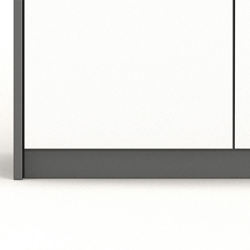 Mobile moderno mobile verticale mobile in metallo con archiviazione di bloccaggio