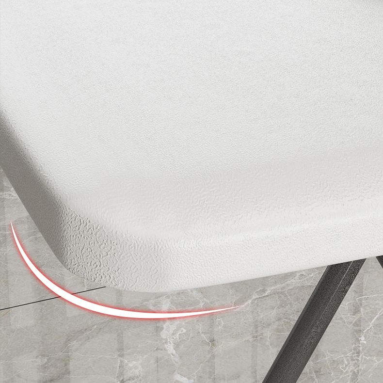 Modern Rectangular Writing Desk Plastic Adjustable Folding Desk,29.9"L x 19.7"W Clearhalo 'Furniture' 'furniture_office_desk' 'Office Desks' 'Office Furniture' 'office_desk' 1200x1200_cef0637e-aef5-41e9-984f-1ccc70ad8a9b