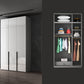 Contemporary Style Wood Wardrobe White Colour Soft Close Door Wardrobe Closet for Home