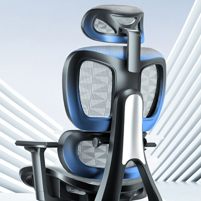 Modern Ergonomic Office Chair Adjustable Seat Height Desk Chair with Wheels Clearhalo 'furn' 'furn_office_chair' 'Furniture' 'Office Chairs' 'Office Furniture' 'office_chair' 1200x1200_cef574e4-aaf0-41ba-b4e5-f74aa4d37b20