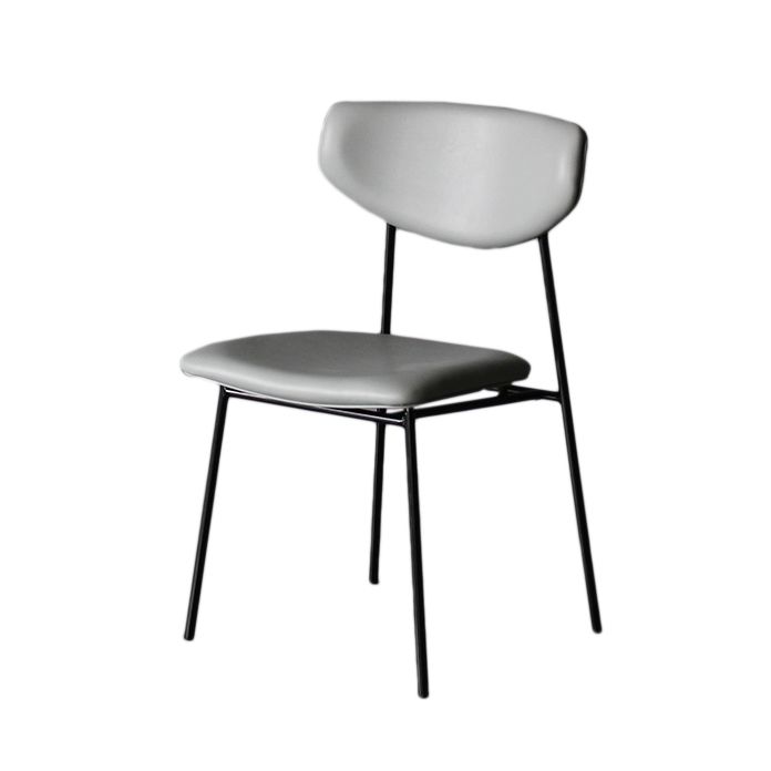 Upholstered Dining Side Chair Glam Style Dining Chair for Indoor Clearhalo 'Dining Chairs' 'Dining Tables & Seating' 'dining_chair' 'furn' 'furn_dining_chair' 'Furniture' 'furniture_dining_chair' 'Kitchen & Dining Furniture' 1200x1200_cef5a99a-92c4-4169-9e51-cb9144f18850