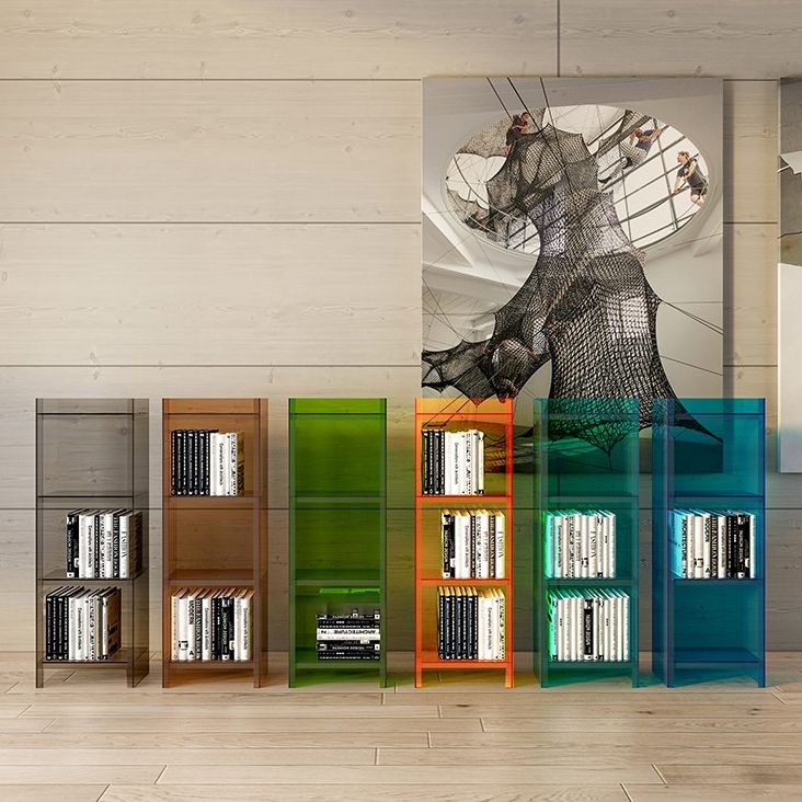 Closed Back Bookcase Scandinavian Style Bookshelf for Home Office Study Room Clearhalo 'Bookcases' 'furn' 'furn_bookcases' 'Furniture' 'furniture_bookcases' 'Office Furniture' 1200x1200_cef5e52c-c41d-44ac-a747-909f6cd1a3d5