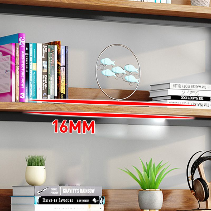 Libreria moderna di scaffali di stoccaggio aperto con mobili per la casa