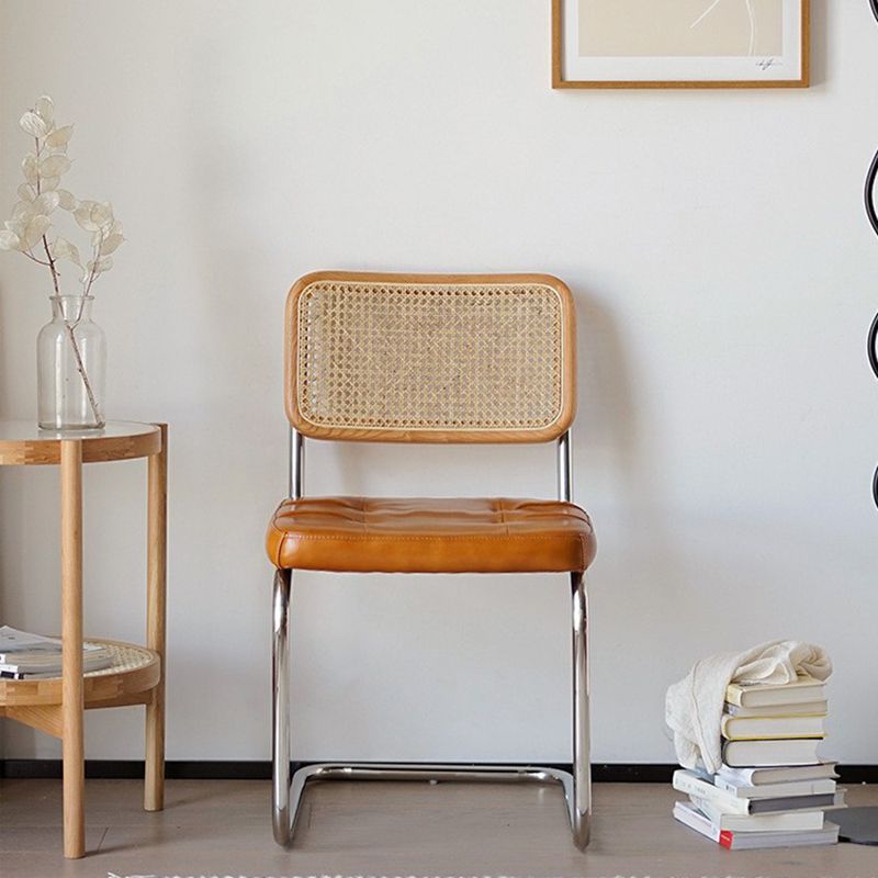 Contemporary Office Chair No Wheels Low Back Desk Chair without Arm Clearhalo 'furn' 'furn_office_chair' 'Furniture' 'Office Chairs' 'Office Furniture' 'office_chair' 1200x1200_cefb9e08-7904-493c-a377-1ef14e3bdceb