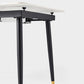 White Contemporary Rectangular and Round Easy Folding Dining Table Clearhalo 'Dining Tables & Seating' 'Dining Tables' 'dining_table' 'furn' 'furn_dining_table' 'Furniture' 'Kitchen & Dining Furniture' 1200x1200_cefc2017-4166-482d-ad7d-b8a77f8cedd1