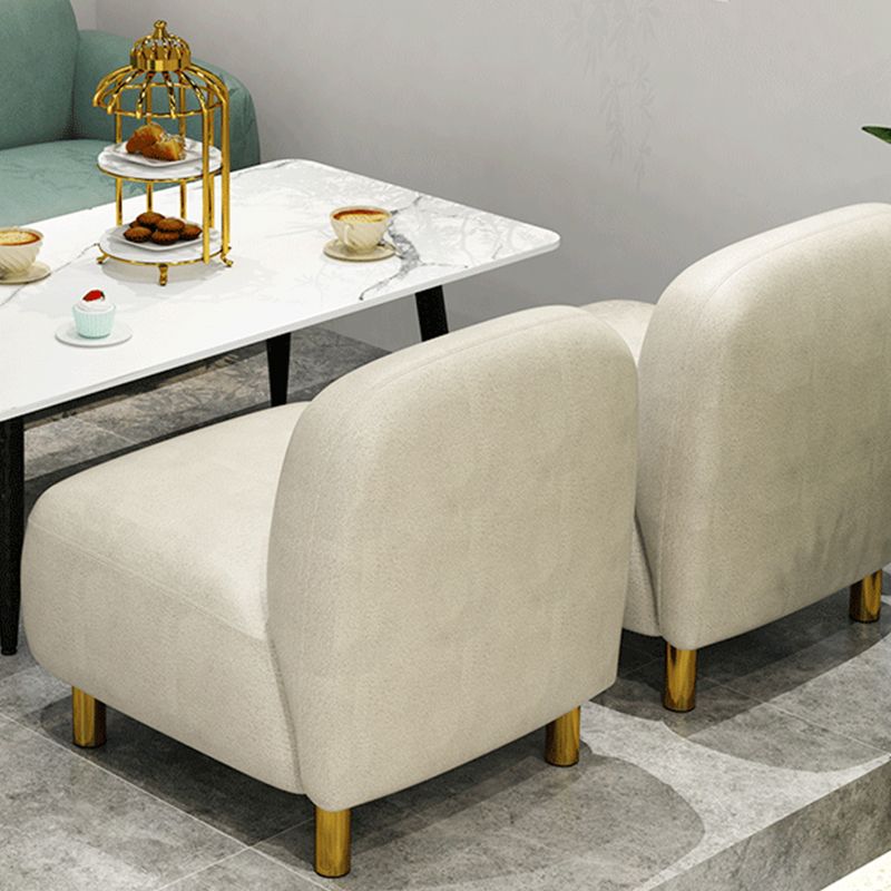 Divano in pelle finta divano a incasso per la macchia con la schiena stretta