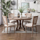 Wood Farmhouse Dining Arm Chair with Cushion Open Back Dining Side Chair for Home Clearhalo ' kitchen&dining_furn' 'Dining Chairs' 'Dining Tables & Seating' 'dining_chair' 'furn' 'furn_dining_chair' 'Furniture' 'furniture_dining_chair' 'Kitchen & Dining Furniture' 'kitchen' 1200x1200_ceff8b23-b7ef-441c-9fc9-a9622c1770e5