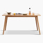Simple Rectangle 4 Legs Home Furniture Solid Wood Dining Table for Dining Room Clearhalo ' dining_table' 'Dining Tables & Seating' 'Dining Tables' 'furn' 'furn_dining_table' 'Furniture' 'furniture_dining_table' 'Kitchen & Dining Furniture' 'kitchen&dining_furn' 'kitchen' 'kitchen_dining_table' 1200x1200_cf01e5de-0bf5-4ffe-a37d-cd5144b70f59
