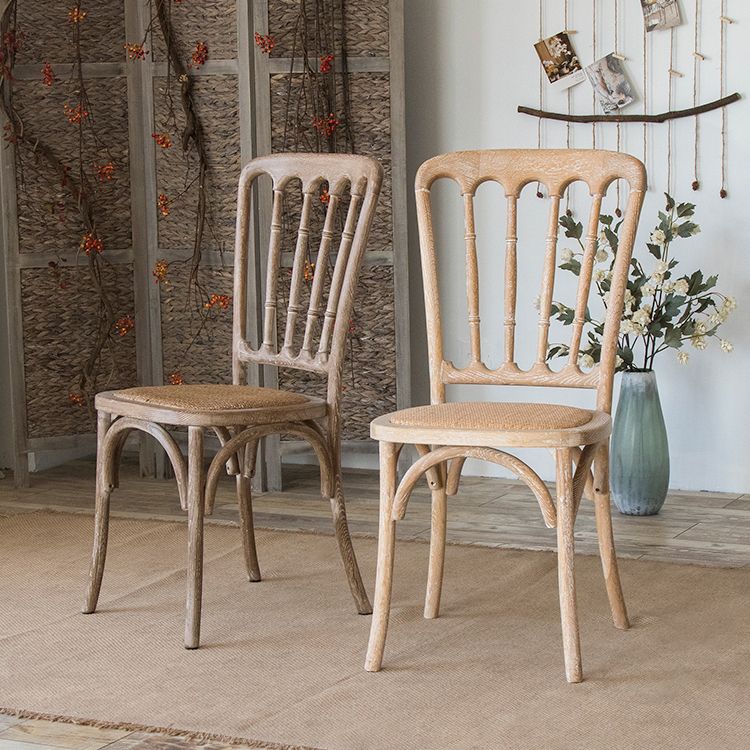 Solid Wood Traditional Dining Room Chairs Matte Finish Slat Back Chairs Clearhalo ' kitchen&dining_furn' 'Dining Chairs' 'Dining Tables & Seating' 'dining_chair' 'furn' 'furn_dining_chair' 'Furniture' 'furniture_dining_chair' 'Kitchen & Dining Furniture' 'kitchen' 1200x1200_cf034d2d-72b9-41ef-8eca-991e59419b96