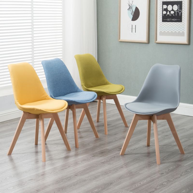 Upholstered Scandinavian Conference Room Side Chair Matte Finish Parsons Dining Chairs Clearhalo ' kitchen&dining_furn' 'Dining Chairs' 'Dining Tables & Seating' 'dining_chair' 'Furniture' 'furniture_dining_chair' 'Kitchen & Dining Furniture' 'kitchen' 1200x1200_cf07754c-d2e9-4c16-82be-7e59a9f9ce1b
