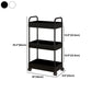 Moderno libreria etagere aperta scaffale in metallo scaffale in plastica scaffale con ruote di caster